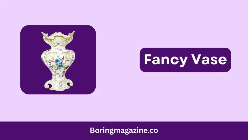 fancy vase