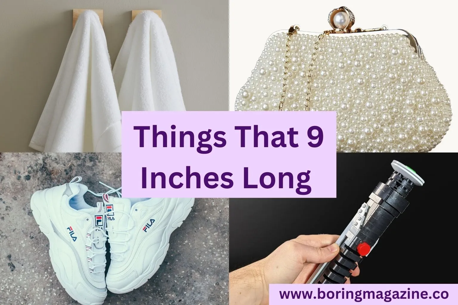 10 Everyday Things That are 9 Inches Long